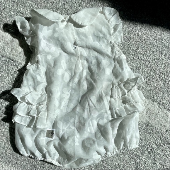 Baby Summer Onesie with Ruffles - Picture 2 of 8